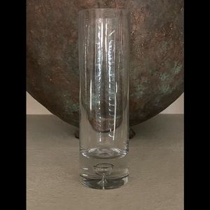 Vase/ Hand Blown Bubble